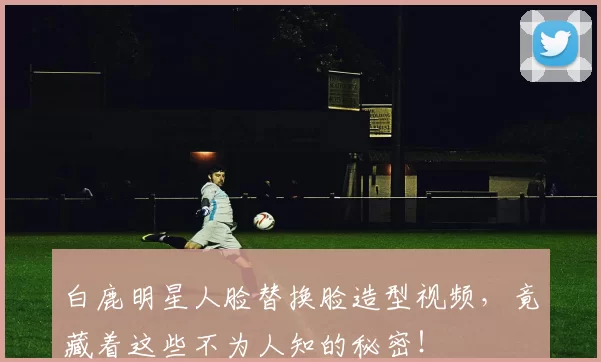 白鹿明星人脸替换脸造型视频,竟藏着这些不为人知的秘密!